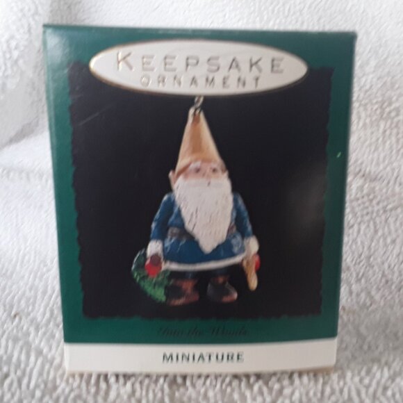 Hallmark Miniature Ornament- Into the Woods, 1993 in box - Picture 4 of 5
